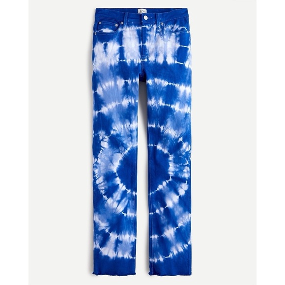 J. Crew Vintage Straight Jean in Tie Dye - Picture 1 of 11